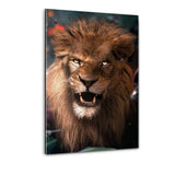 Wild Lion - Plexiglasbild - Hustling Sharks