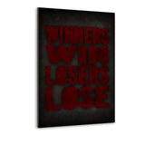 Win or Lose - Alu-Dibond Bild - Hustling Sharks