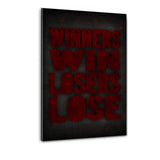 Win or Lose - Plexiglasbild - Hustling Sharks