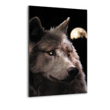 Wolf Moon - Alu-Dibond Bild - Hustling Sharks