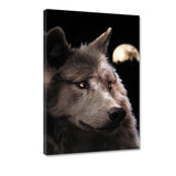 Wolf Moon - Leinwandbild - Hustling Sharks