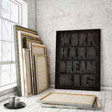 WORK HARD #1 - Mockup mit Hintergrund 2 - Hustling Sharks