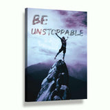 BE UNSTOPPABLE - Leinwandbild - Hustling Sharks