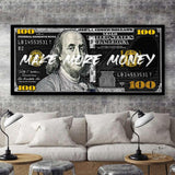 MAKE MORE MONEY - Mockup mit Hintergrund 1 - Hustling Sharks