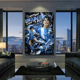 RISE HIGHER - Wandbild mit Hintergrund 1 - Hustling Sharks