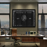 WHATEVER IT TAKES - Wandbild mit Hintergrund 1 - Hustling Sharks