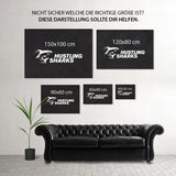 The Pandas - Plexiglasbild - Hustling Sharks 