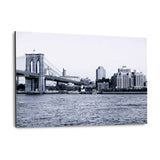 Alu-Dibond Bild - New York City - Brooklyn Bridge - Hustling Sharks