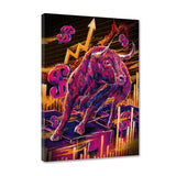 Bull Market - Leinwandbild - Hustling Sharks