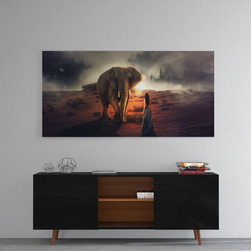 Beauty And The Elephant - Mockup mit Hintergrund 2 - Hustling Sharks