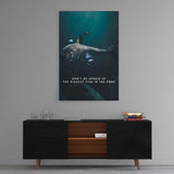 Biggest Fish In The Pond - Mockup mit Hintergrund 2 - Hustling Sharks