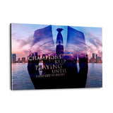 The Champion. - Plexiglasbild - Hustling Sharks