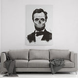 Dead Lincoln b/w - Mockup mit Hintergrund - Hustling Sharks