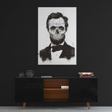 Dead Lincoln b/w - Mockup mit Hintergrund - Hustling Sharks