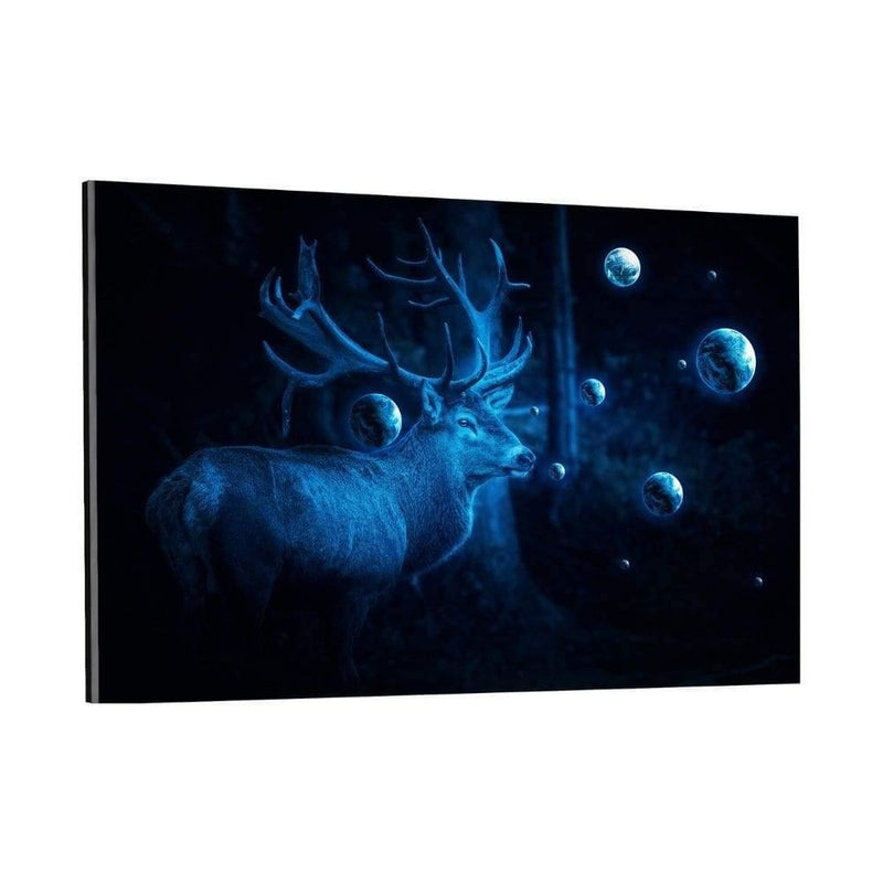 Deer Cosmos - Plexiglasbild - Hustling Sharks