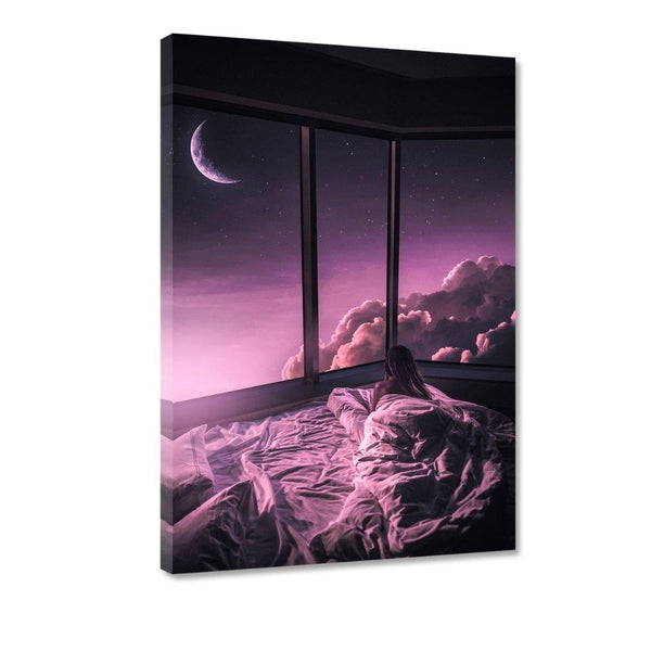 Dreamy Nights - Leinwandbild - Hustling Sharks