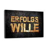 Erfolgswille - Plexiglasbild - Hustling Sharks