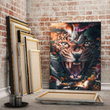 Floral Leopard - Mockup mit Hintergrund - Hustling Sharks