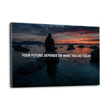 YOUR FUTURE - Plexiglasbild - Hustling Sharks