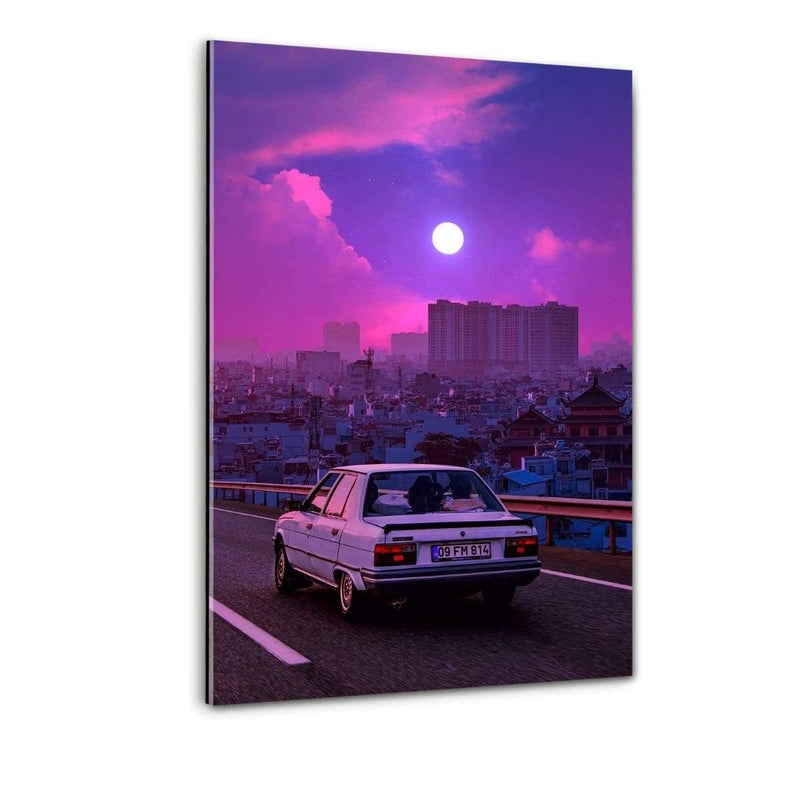 GOING BACK TO THE PAST 2 - Plexiglasbild - Hustling Sharks