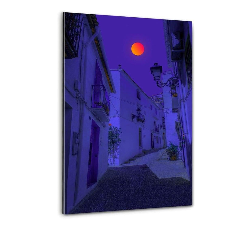 Halloween Dusk - Plexiglasbild - Hustling Sharks