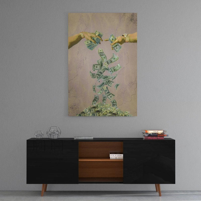 I NEED YOUR MONEY - Mockup mit Hintergrund - Hustling Sharks