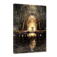 THINK BIG - Leinwandbild - Hustling Sharks