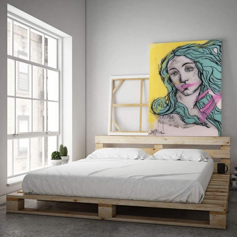 LONELY GIRL - Mockup mit Hintergrund - Hustling Sharks