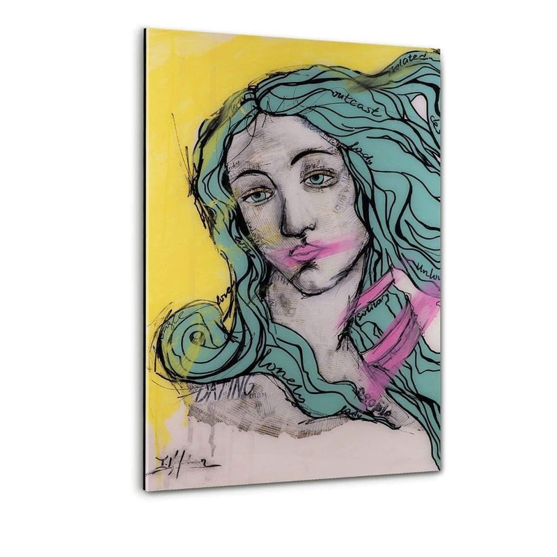 LONELY GIRL - Plexiglasbild - Hustling Sharks