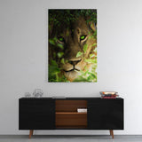 Lion Portrait - Mockup mit Hintergrund - Hustling Sharks