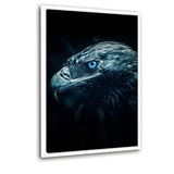 Magical Eagle - Leinwandbild mit Schattenfuge "weiß"
