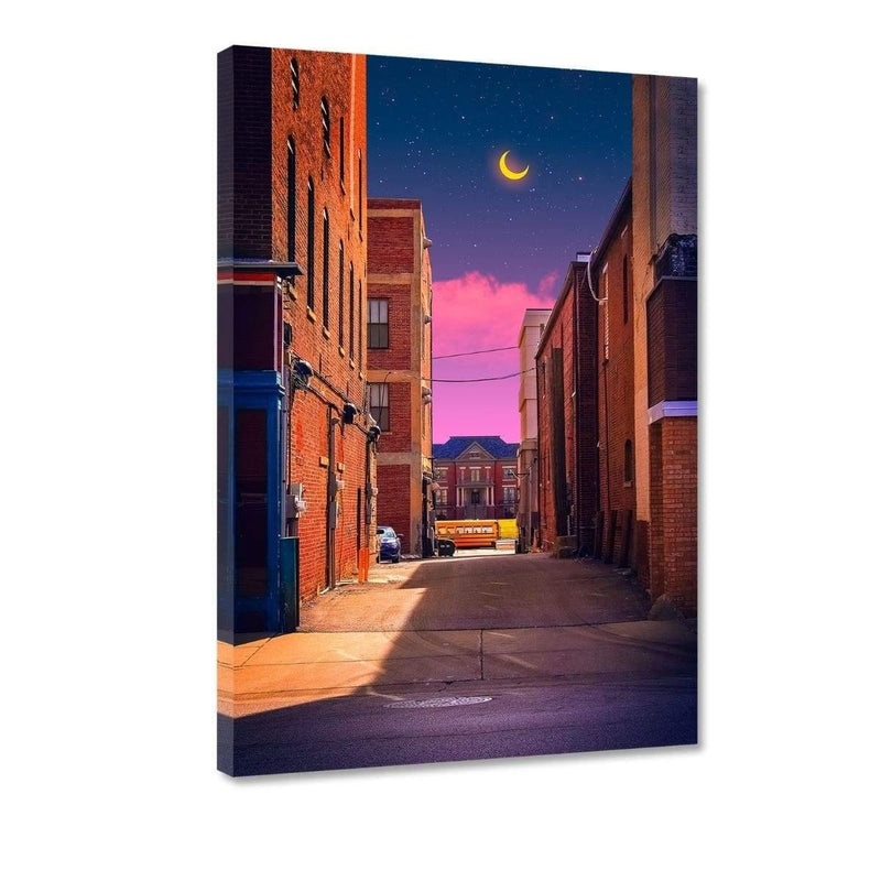 Magical Neighborhood - Leinwandbild - Hustling Sharks