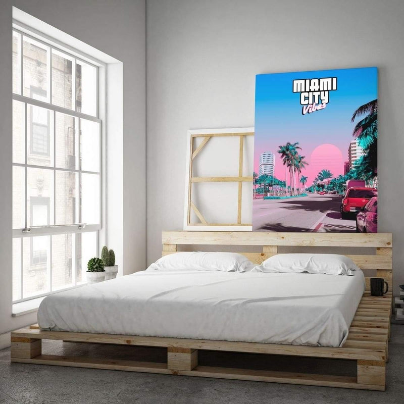 Miami Vibes - Mockup mit Hintergrund - Hustling Sharks