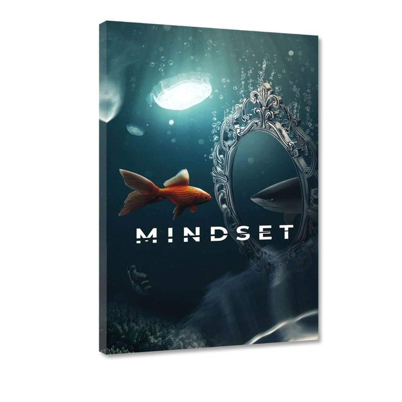 Mindset - Leinwandbild - Hustling Sharks