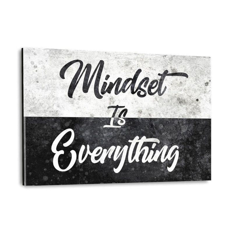 MINDSET IS EVERYTHING - Plexiglasbild - Hustling Sharks