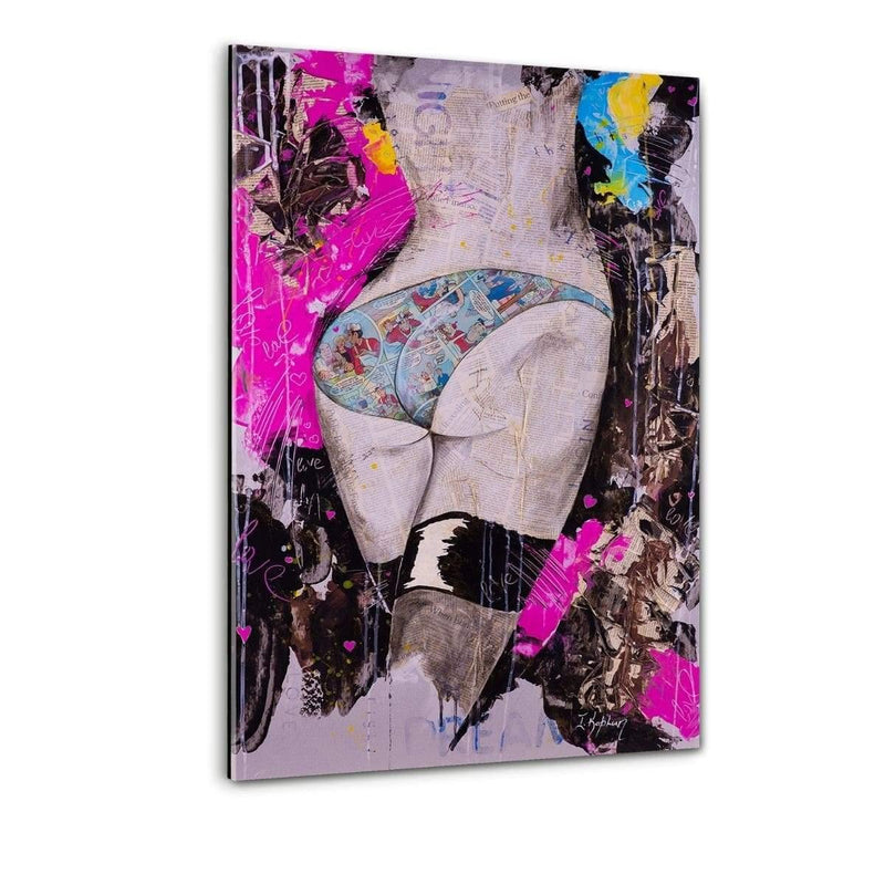 NIGHT - Plexiglasbild - Hustling Sharks