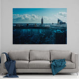 New York Underwater - Mockup mit Hintergrund - Hustling Sharks