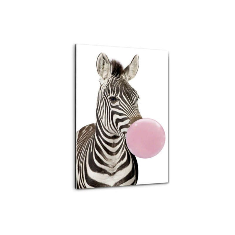 Plexiglasbild - Zebra Gum - Hustling Sharks