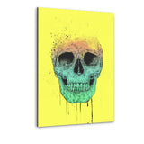 Pop Art Skull - Alu-Dibond Bild - Hustling Sharks