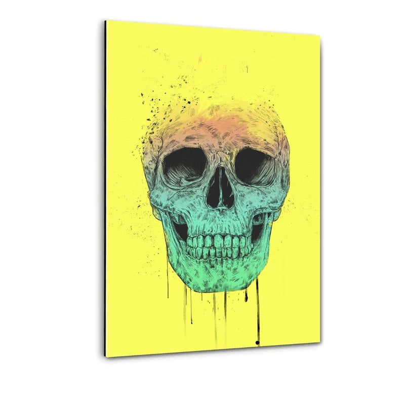 Pop Art Skull - Plexiglasbild - Hustling Sharks