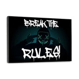 BREAK THE RULES! - Plexiglasbild - Hustling Sharks