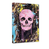 SKULL KISS - Leinwandbild - Hustling Sharks