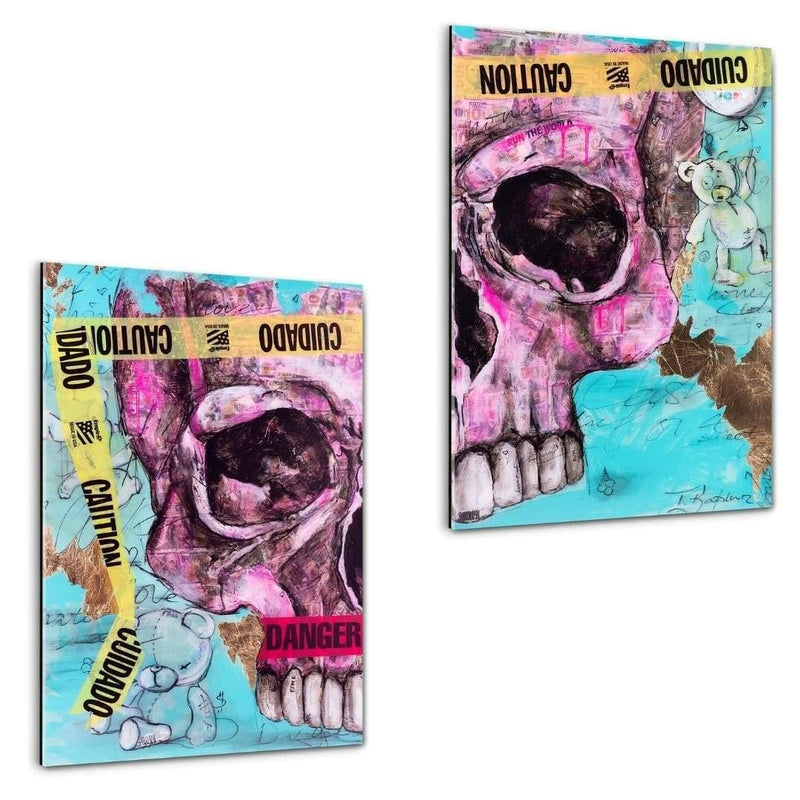 The Skull-Bundle | Plexiglasbild Bundle | Hustling Sharks
