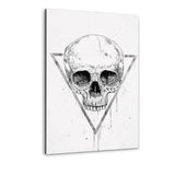 Skull In A Triangle #1 - Alu-Dibond Bild - Hustling Sharks
