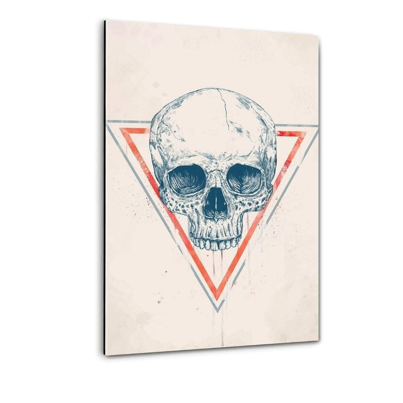 Skull In A Triangle #3 - Plexiglasbild - Hustling Sharks