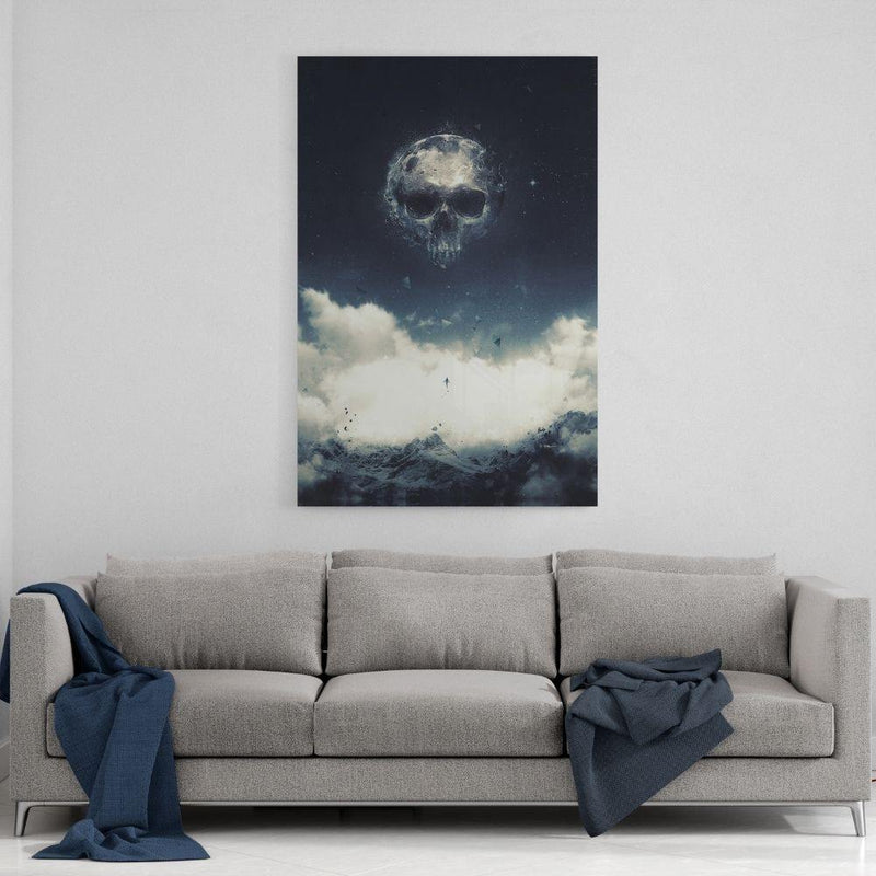 Skull Moon - Mockup mit Hintergrund 1 - Hustling Sharks