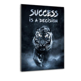 Success is a decision! - Plexiglasbild - Hustling Sharks