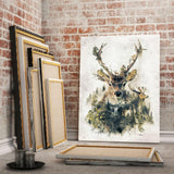 Surreal Deer - Mockup mit Hintergrund 1 - Hustling Sharks