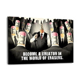 THE CREATOR  - Alu-Dibond Bild - Hustling Sharks