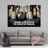 THE CREATOR  - Mockup mit Hintergrund - Hustling Sharks